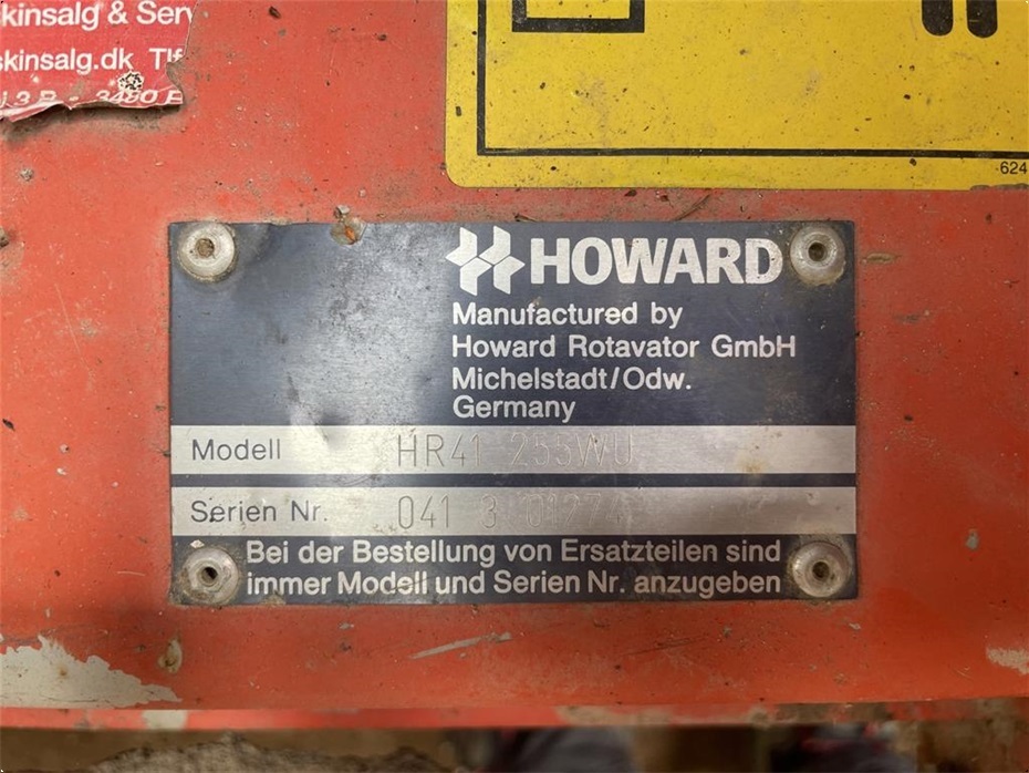 Howard HR 40-300 - Jordbearbejdning - Fræsere - 3