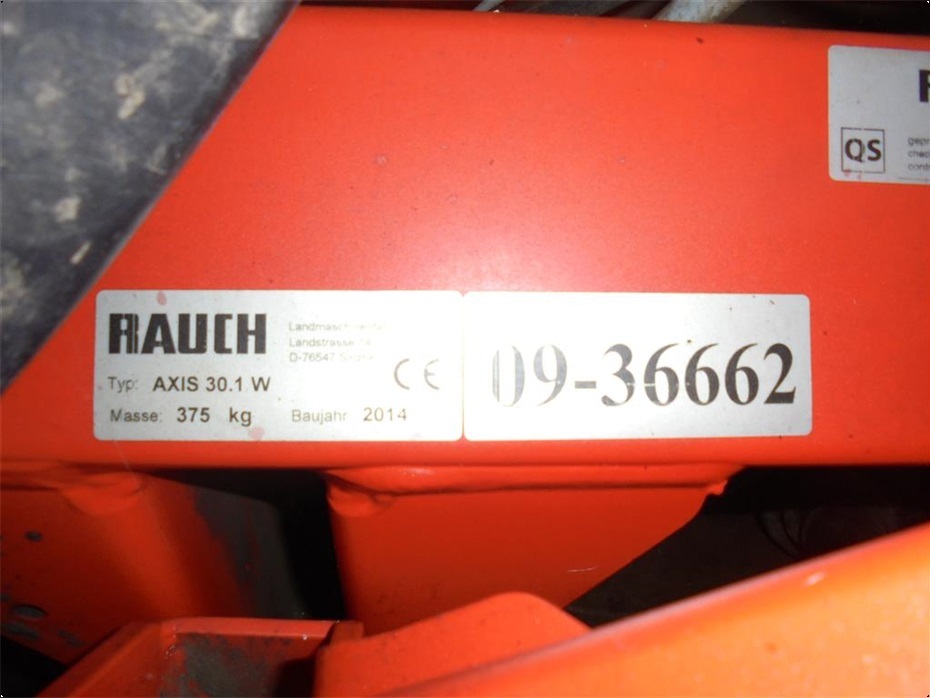 Rauch Axis 30.1 W - Gødningsmaskiner - Liftophængte gødningsspredere - 4