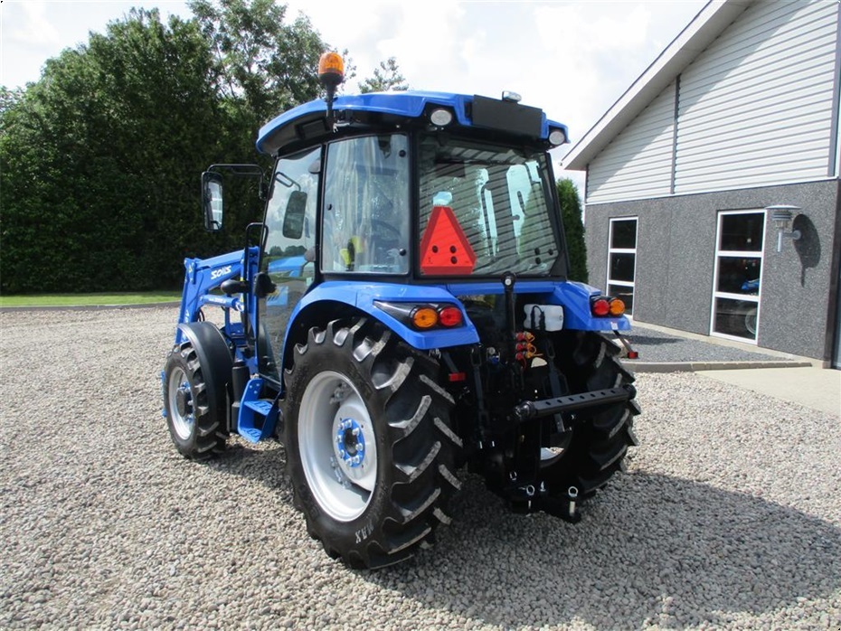 Solis 50 Fabriksny traktor med 2 års garanti, lukket kabine med klima anlæg, og fuldhydraulisk frontlæsser på - Traktorer - Traktorer 4 wd - 7