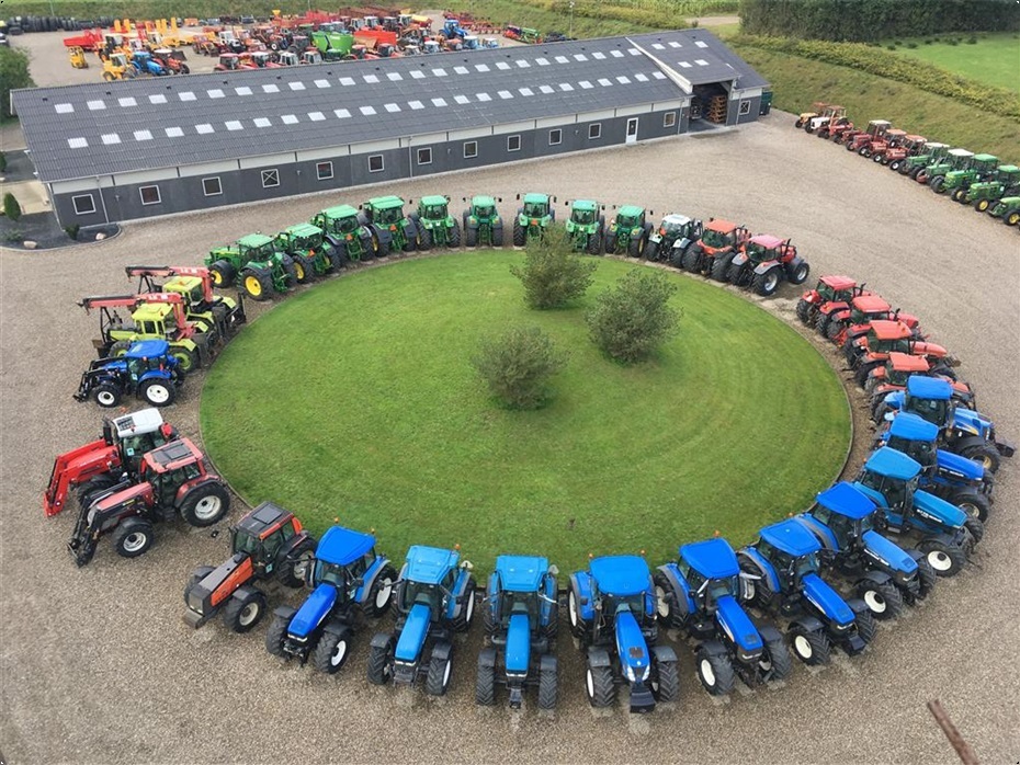 Solis 50 Fabriksny traktor med 2 års garanti, lukket kabine med klima anlæg, og fuldhydraulisk frontlæsser på - Traktorer - Traktorer 4 wd - 24