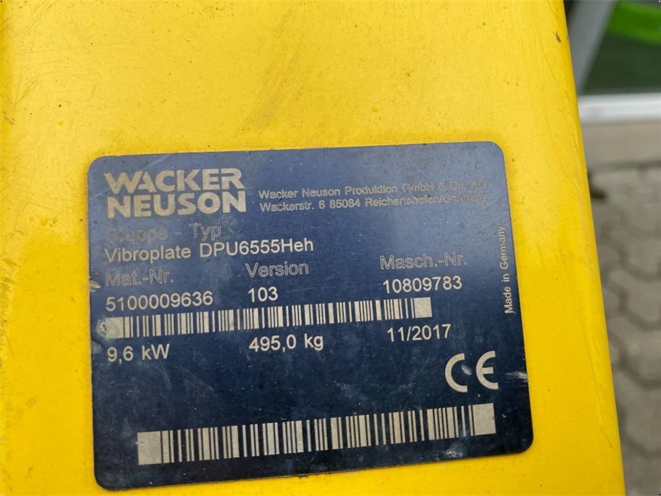 - - - Wacker Neuson DPU 6555 HE - Affaldskompaktorer - 6