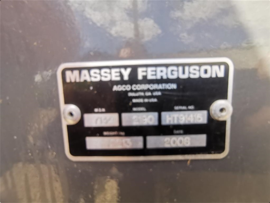 Massey Ferguson 2190 m/parkland vogn 36000 baller - Pressere - Bigballe - 8