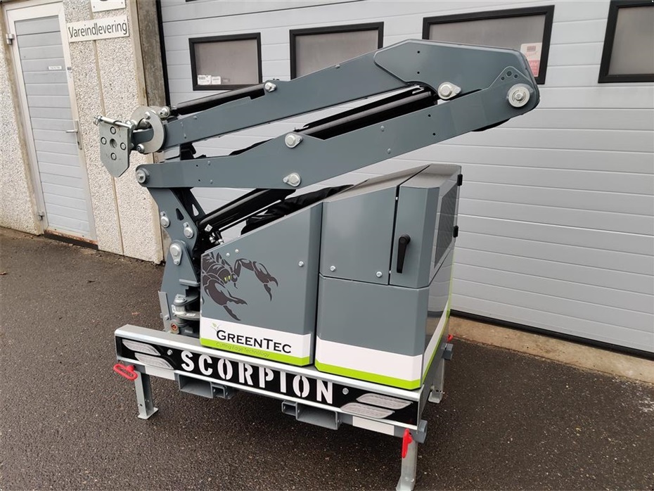 GreenTec Scorpion 430 Basic Front Hydraulisk trukket (til læssemaskiner) - Klippere - Armklippere - 3