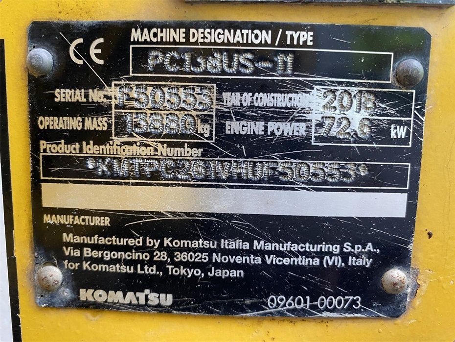 Komatsu PC138US-11 - Gravemaskiner - Gravemaskiner på bånd - 10