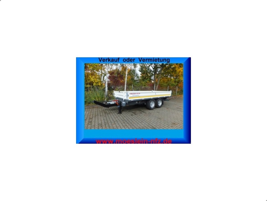 - - - TTD 13 13 t GG Tandem Kipper-- Neufahrzeug -- - Anhængere og trailere - 1