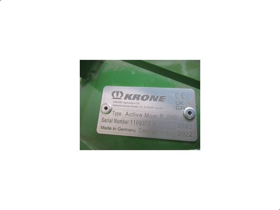KRONE Active Mow R280 - Græsmaskiner - Skårlæggere/skivehøstere - 4