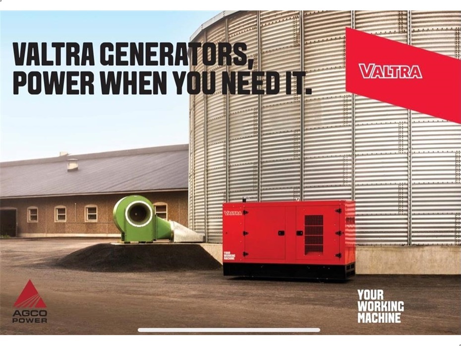 Valtra VG60 3 Cylinder Agco power motor. - Generatorer - 10