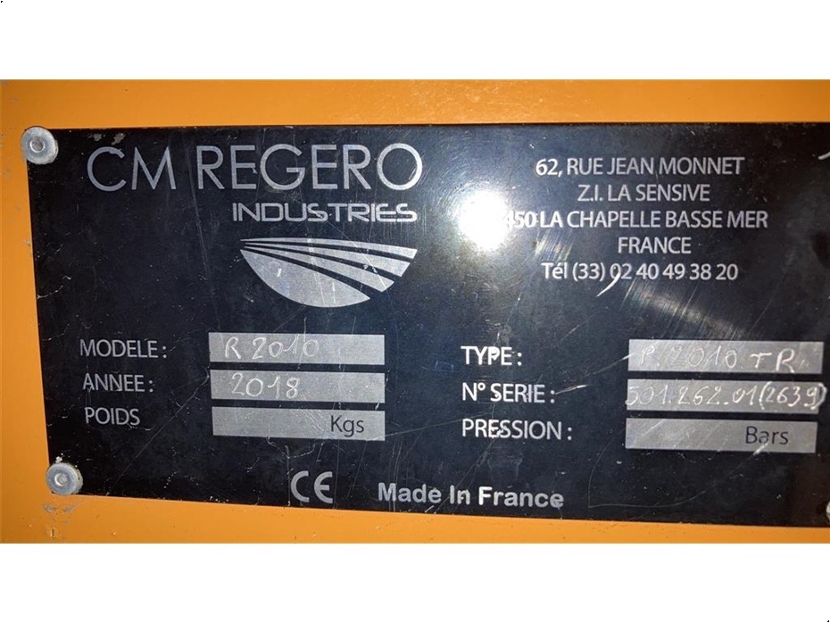 - - - CM REGERO - Model : R2010 - Grøntsagsmaskiner - Plantemaskine - 13