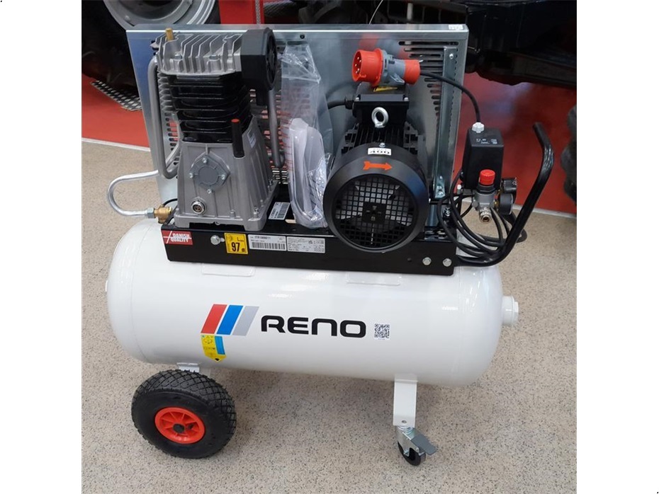 Reno 500/90 Robust Værkstedskompresser - Kompressorer - Stempelkompressorer - 3