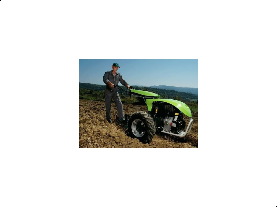 - - - Einachser Traktor 12PS Diesel 3LD510 Bodenfräse Einachstraktor - Traktorer - To-hjulede - 3
