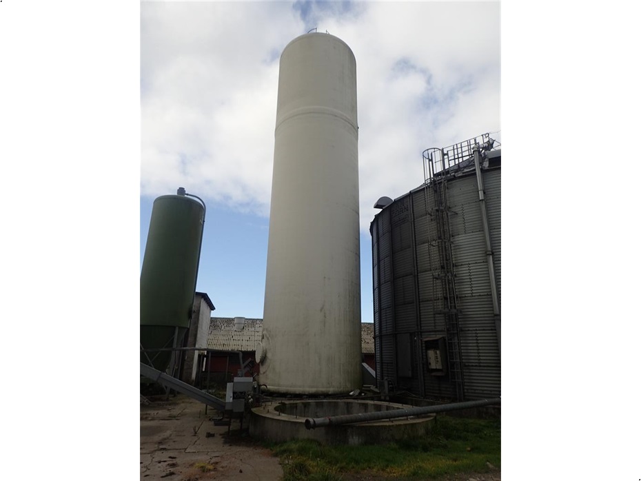 Tunetank glasfiber silo 210 m3 - Kornbehandling - Siloer - 1