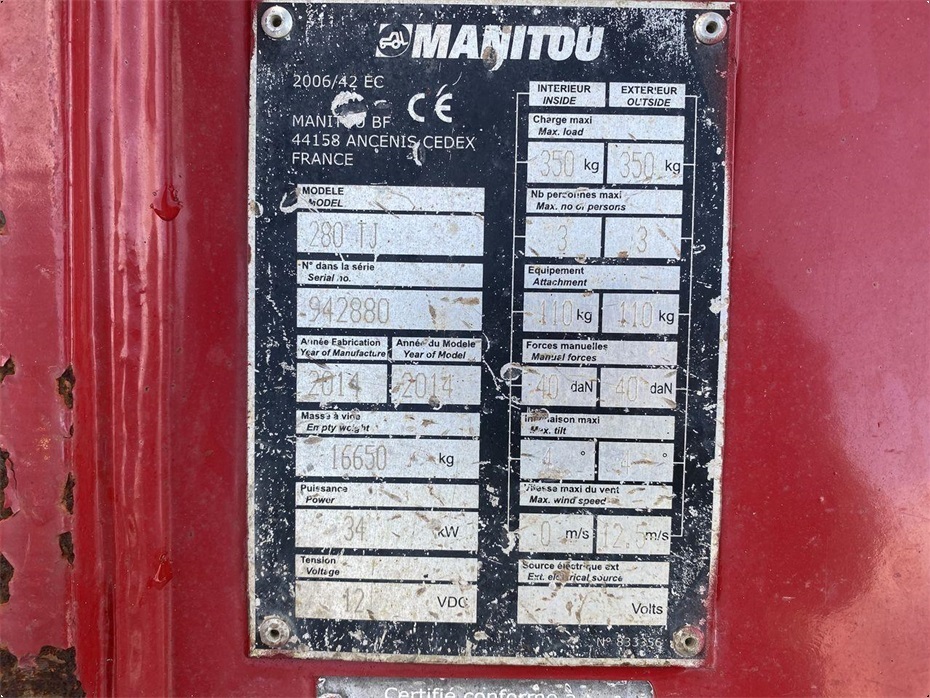 Manitou 280TJ - Lifte - 10
