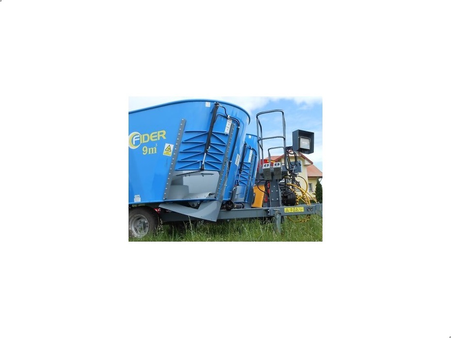 - - - Fider 7-12 m3 * fodder mixer from Zamet / CARRO DE ALIMENTACION / Futterwagen - Kornbehandling - Elevatorer - 1