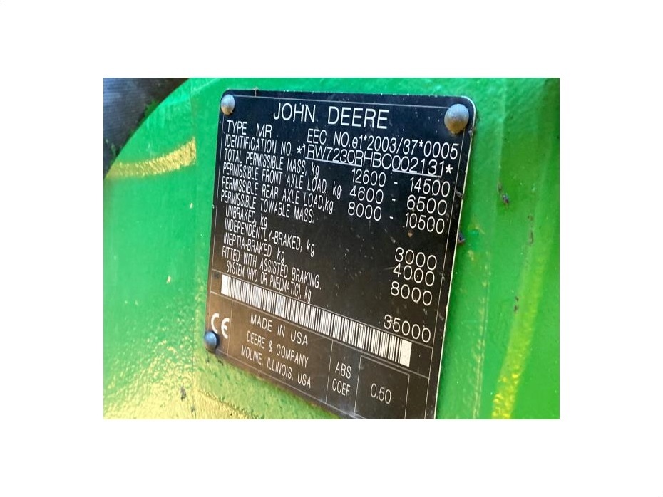 John Deere 7230R - Traktorer - Traktorer 4 wd - 16