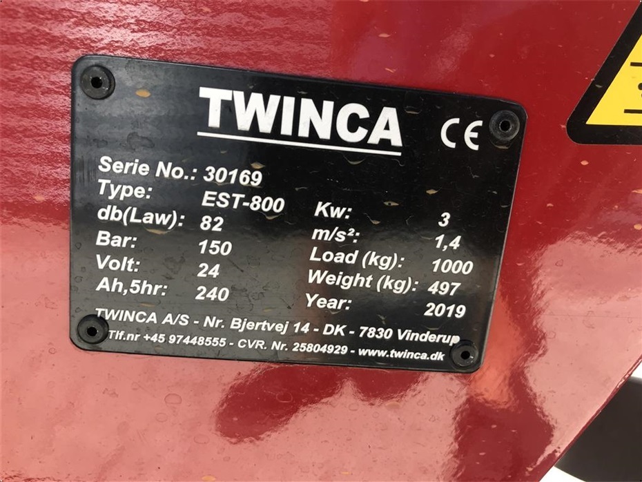 Twinca Est800 El Motorbør - Motortrillebør - 6