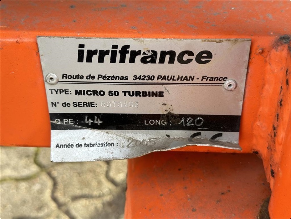 Irrifrance Micro 50 Turbine - Vandingsmaskiner - Indtræk - 14