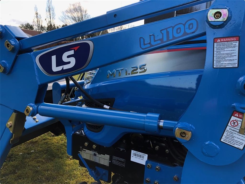 LS MT1.25 Med Klipper og frontlæsser - Traktorer - Kompakt traktorer - 14