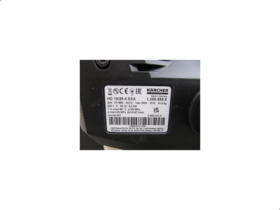 Kärcher HD 10/25 SXA Plus - Rengøring - Højtryksrensere - 2