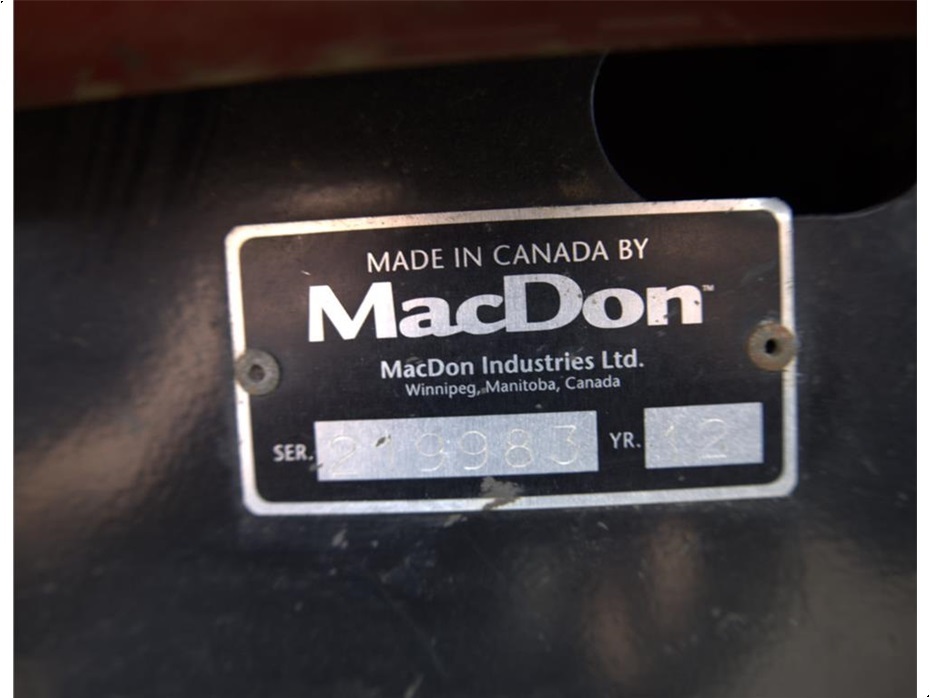 Macdon M155 - Høstmaskiner - Selvkørendeskårlæggere - 5