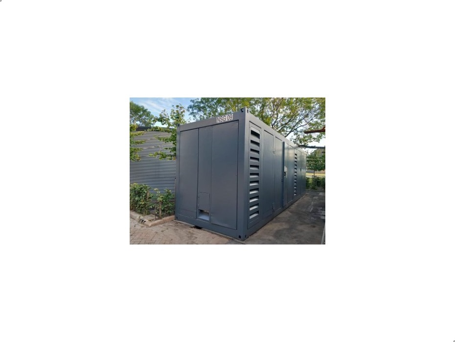 - - - KTA 50-G2 Leroy Somer 1400 kVA generatorset in Silent container - Generatorer - 1