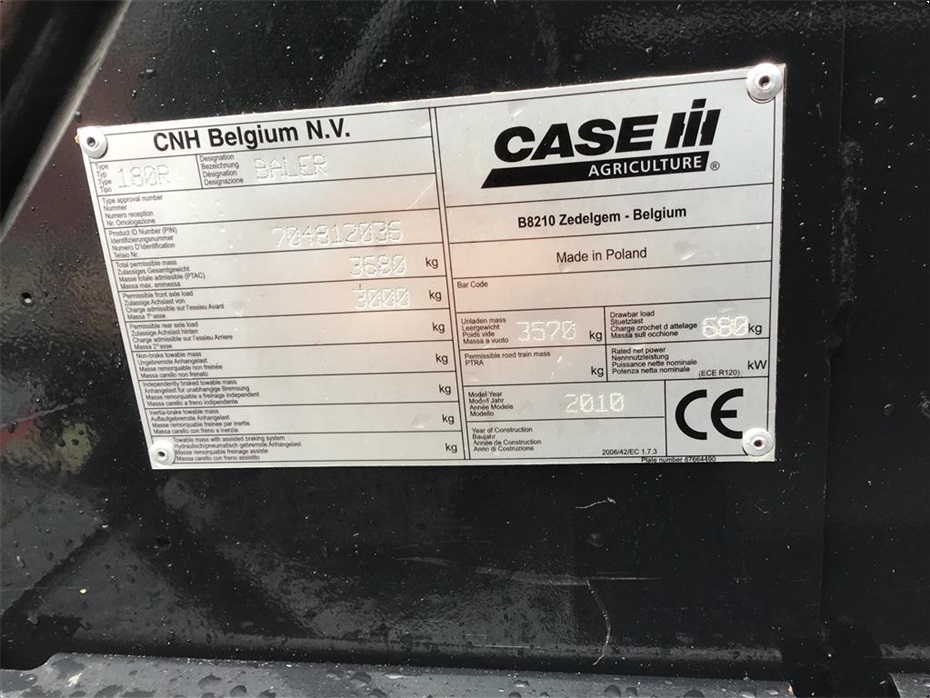 Case IH RB 464 - Pressere - Rundballe - 6
