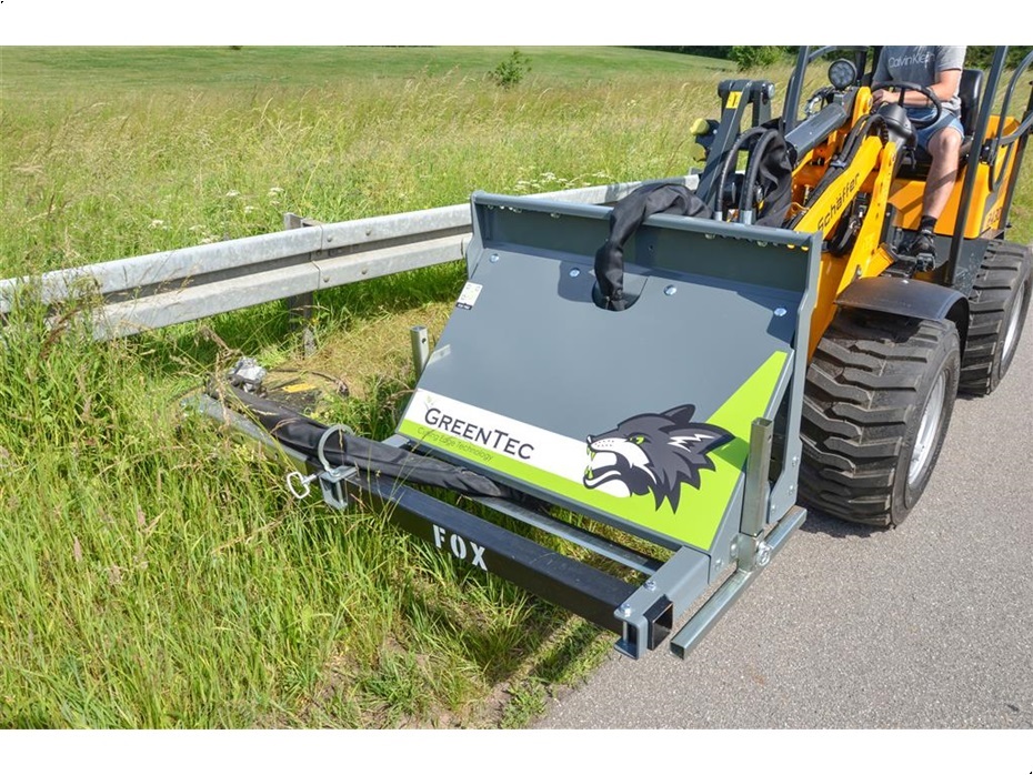 GreenTec Kantklipper FOX ramme med RI80 kantklipper - Græsmaskiner - Brakslåmaskiner - 8