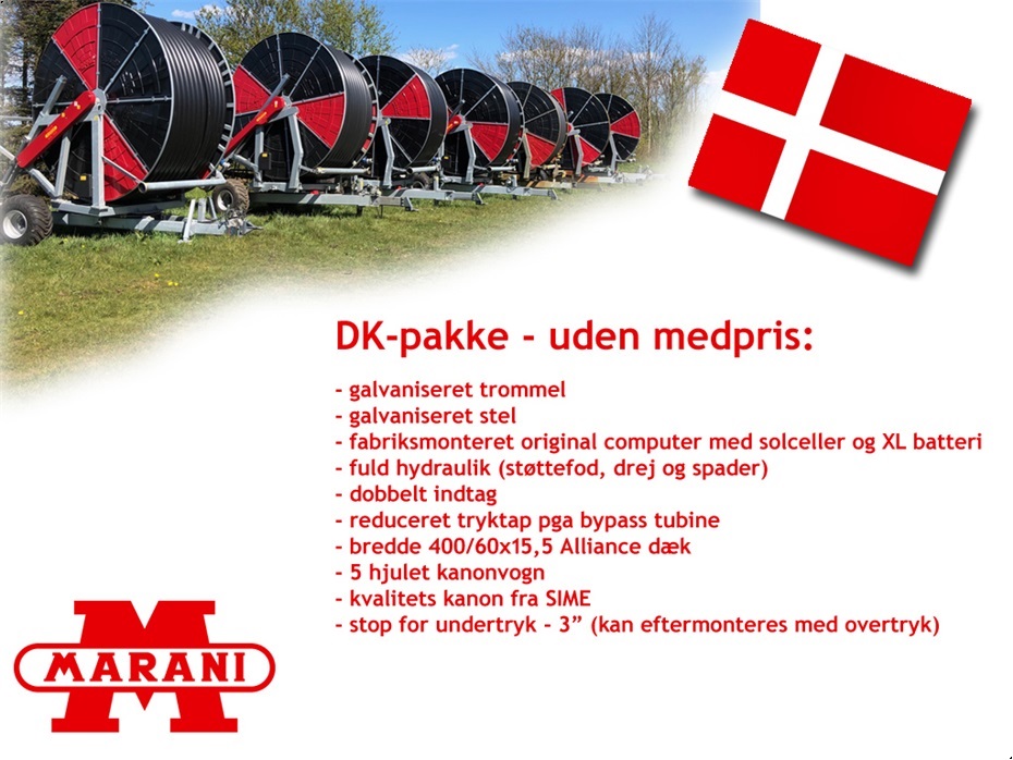 Marani 350m x 110mm DK-pakke // GRATIS DYKPUMPE - Vandingsmaskiner - Indtræk - 3