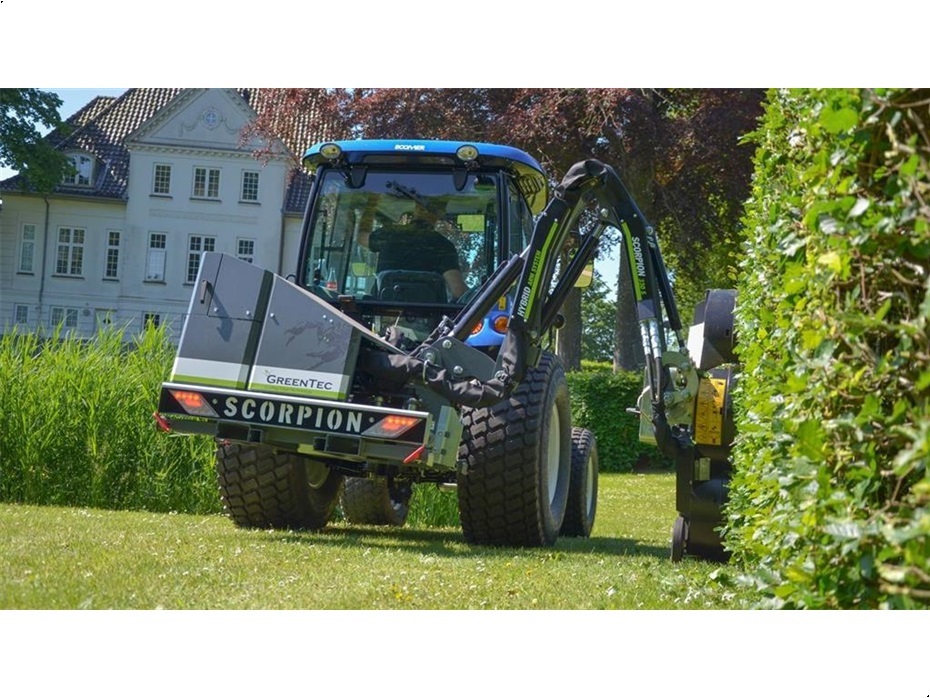 GreenTec Scorpion 330-4 S Fabriksny - SPAR 20.000,- - Klippere - Armklippere - 5