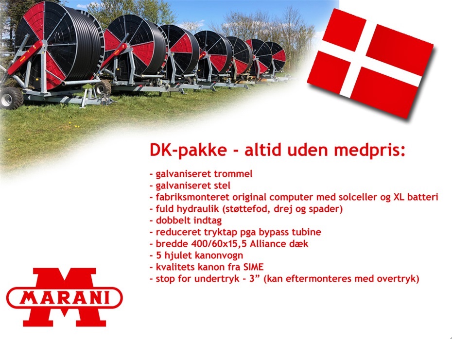 Marani 510m x 125mm - DK-pakke // GRATIS DYKPUMPE - Vandingsmaskiner - Indtræk - 4