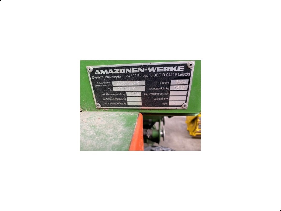 Amazone ED 602-K - Såmaskiner - Enkornsåmaskiner - 6