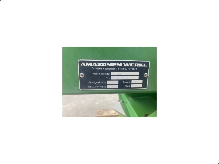 Amazone ZA-X 902 perfect - Gødningsmaskiner - Liftophængte gødningsspredere - 7