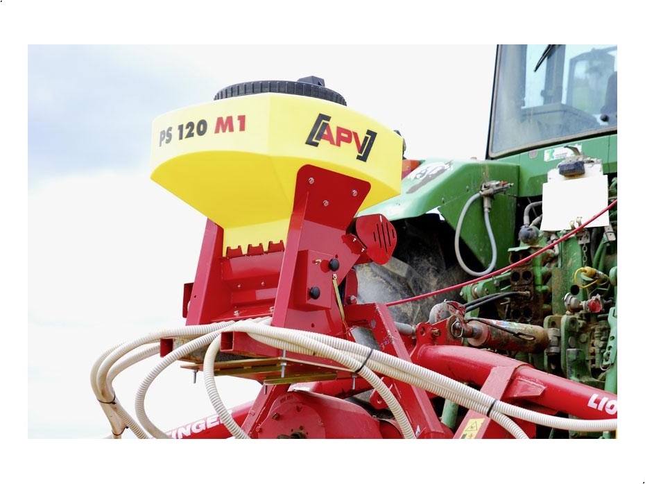 APV PS120 M1 ISOBUS Elektrisk  Bemærk skal bruge ISOBU skærm i traktor - Såmaskiner - Påbygningssåmaskiner - 1