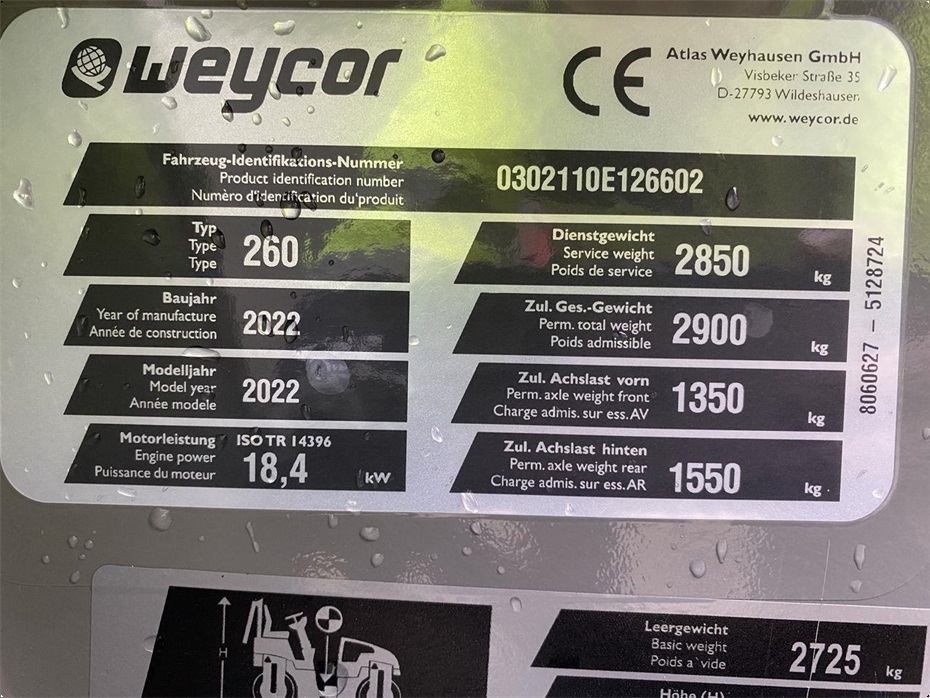 Weycor AW260 - Tromler - Valsetog - 9