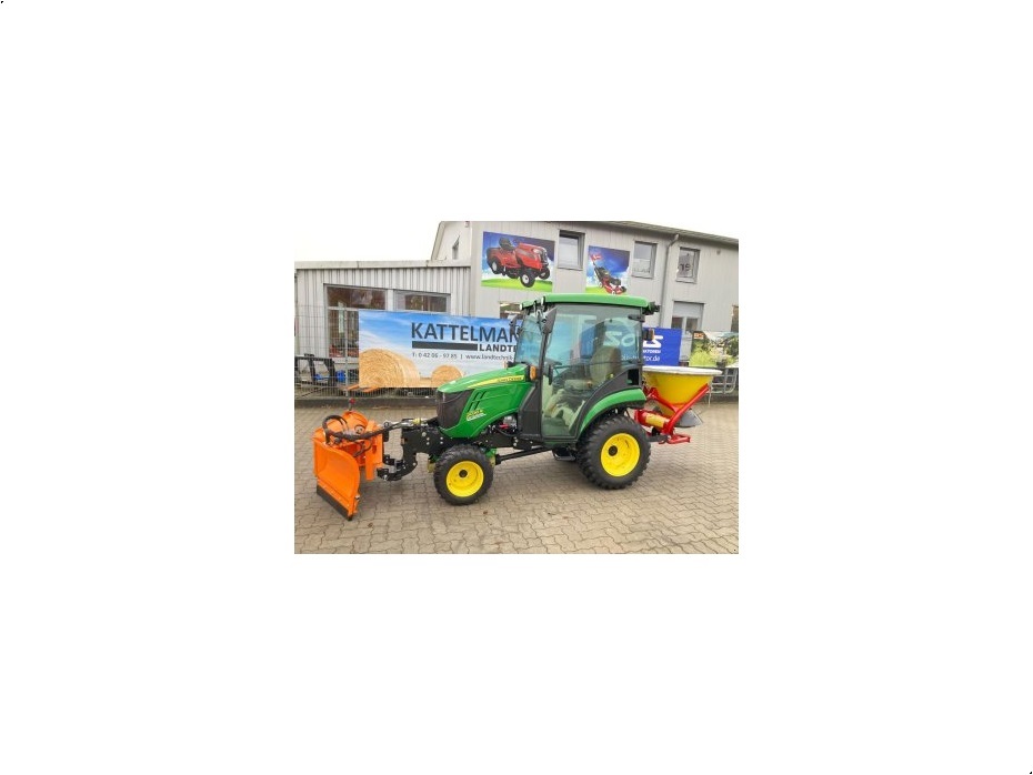 John Deere 2026R (Neu) mit Schild und Streuer - Traktorer - Kompakt traktorer - 3