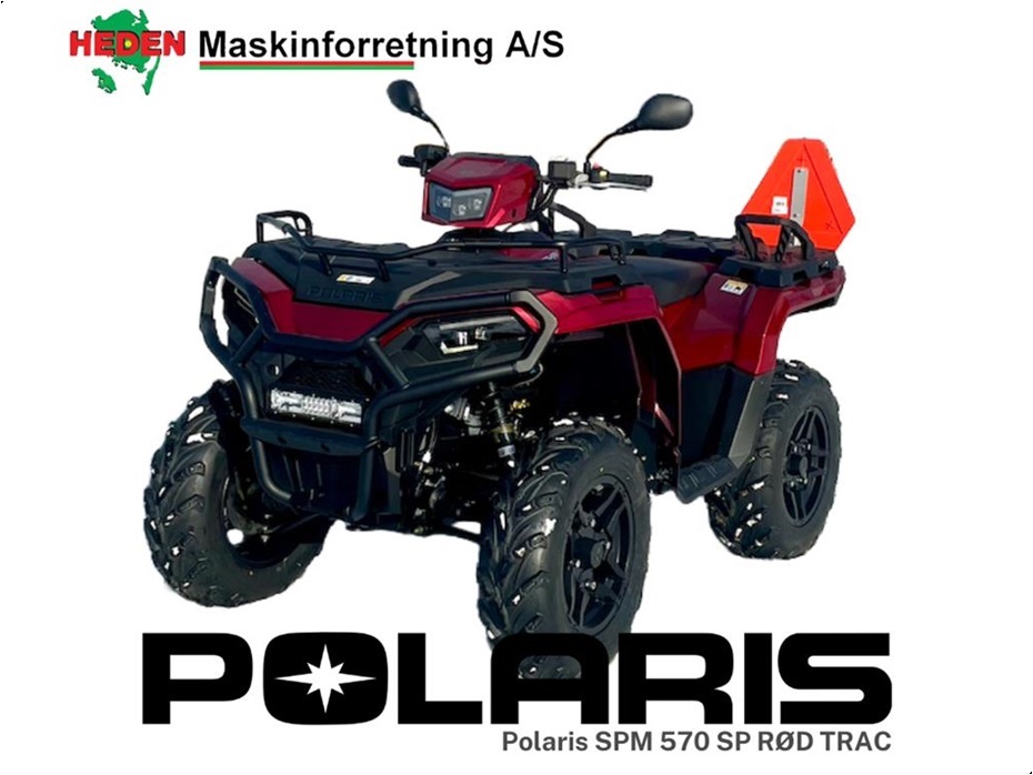 Polaris Sportsman 570 SP RØD TRAC - ATV - 1