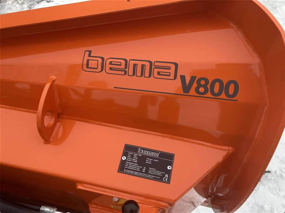 Bema Bema V800 Sneplov Ophæng for Weidemann med hy.koblinger - Vinterredskaber - Sneplov - 4