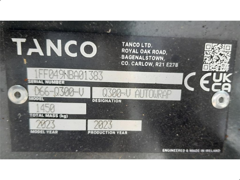 Tanco Q300-V Autowrap - Halmhåndtering - Indpakkere - 4