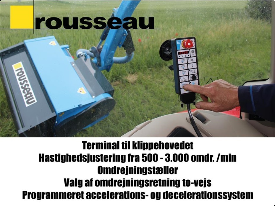 Rousseau KASTOR 535PA elektrisk drift - Klippere - Armklippere - 2