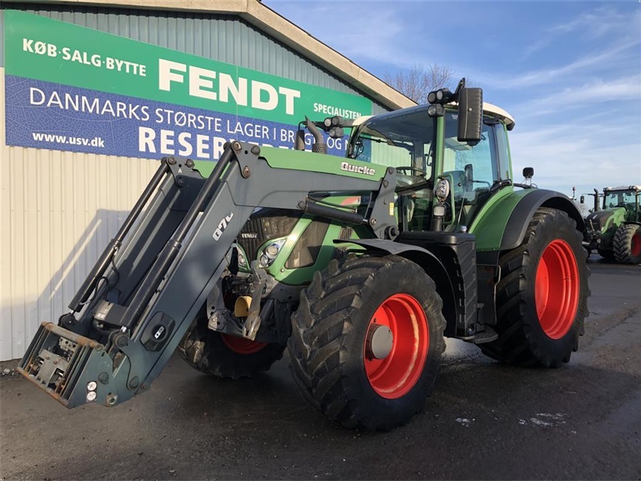 Fendt 724 Vario SCR Profi Plus Med Ålø Q76 Frontlæsser + Front PTO - Traktorer - Traktorer 4 wd - 2