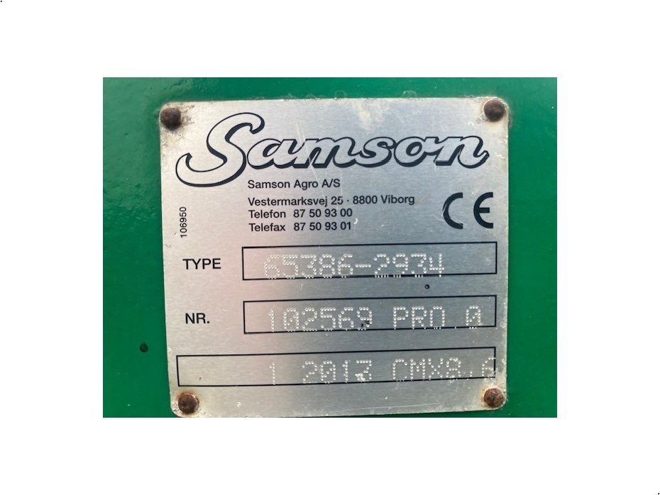 Samson CMX 8,6M SORTJORDS - Gyllemaskiner - Nedfældere til sort jord - 4