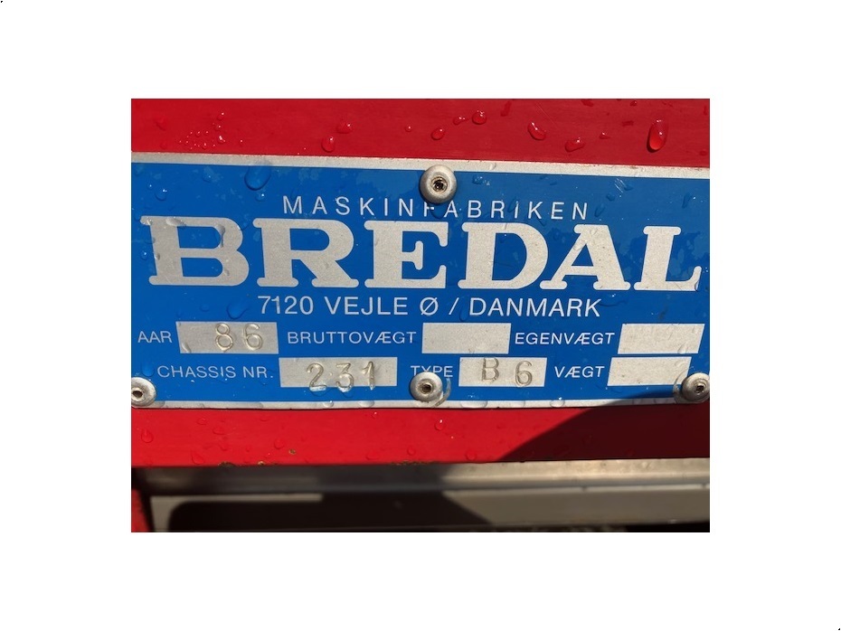 Bredal B 6 - Gødningsmaskiner - Handelsgødningsspredere - 5