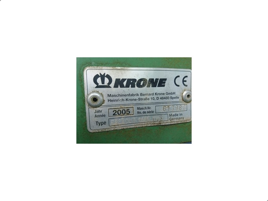 KRONE EC 9000 CV - Græsmaskiner - Skårlæggere/skivehøstere - 8