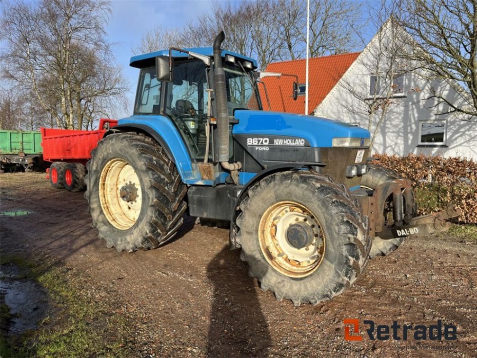 New Holland 8670 4 X 4 - Traktorer - Byggelifttraktorer - 4