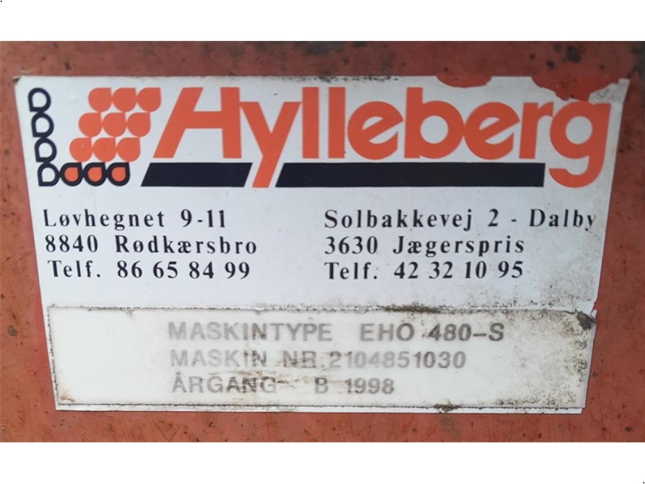 Hylleberg 4 rækket EHO 480-S - Kartoffelmaskiner - Læggere - 8