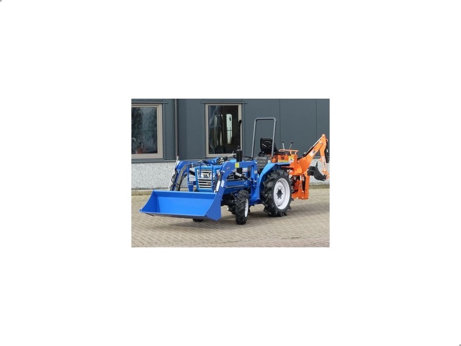 Iseki TU1700 4wd + BHM95 / 471 Draaiuren / Graaflaadcombinatie - Traktorer - Traktorer 2 wd - 1