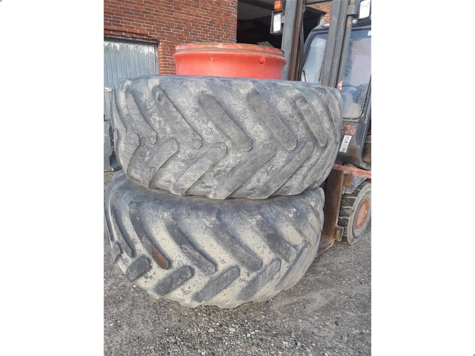 Michelin 650/75 R30 IF dæk m. 3 AP låse/hjul - Traktor tilbehør - Tvillingehjul - 4